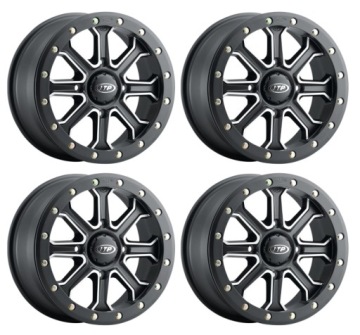 KOMPLET FELG ALUMINIOWYCH 4X ITP INERTIA 14X7 4/137 5+2/+30MM BEADLOCK