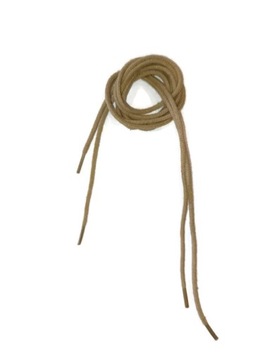 Sznurówki sznurowadła CIENKIE 2mm 100cm BEŻOWE