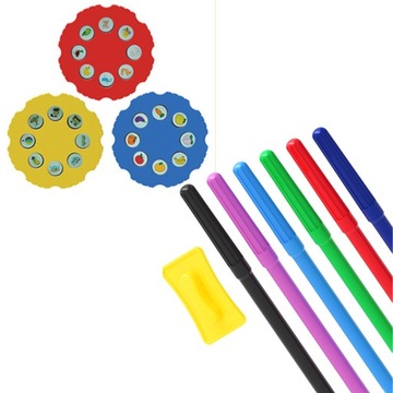 Проектор для обучения рисованию. Слайды-единорог.