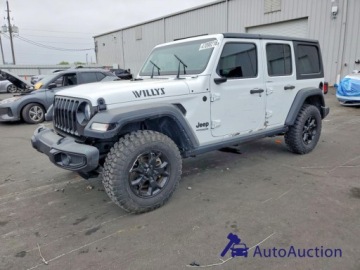 Jeep Wrangler IV 2022 Jeep Wrangler 2022 JEEP WRANGLER UNLIMITED SPORT 2.0 Benzyna 270KM
