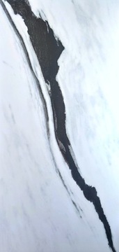 PŁYTKI PODŁOGOWE ŚCIENNE GRES POLER BIAŁY MARMUR CZARNA ŻYŁKA 60X120 GAT. 1