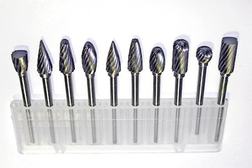 НАПИЛЬКИ ПО МЕТАЛЛУ НАПИЛЬНИКИ HSS 10 шт.