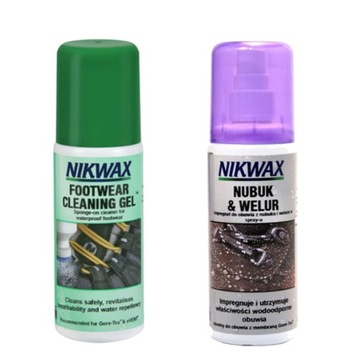 Zestaw Nikwax Impregnat Nubuk i Welur w atomizerze