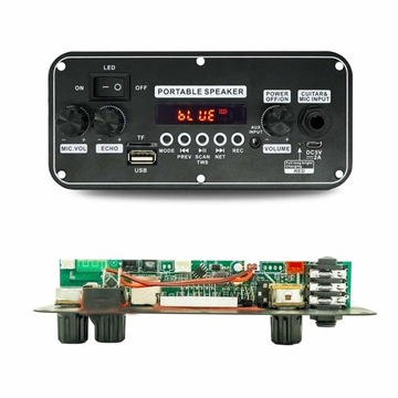Плата декодирования звука MP3-плеер Двойной силиконовый модуль декодирования FM-аудио