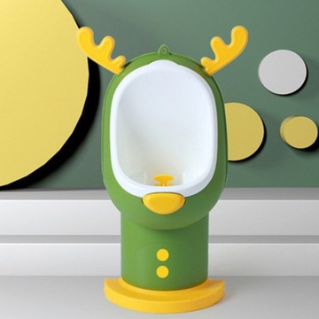 Детский портативный милый олень, стоящий мальчик