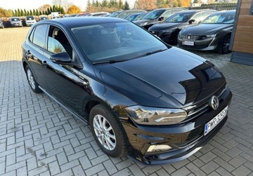 Volkswagen Polo VI Hatchback 5d 1.0 TSI 95KM 2019 Volkswagen Polo R-line 1.0 benz. 95KM Gwarancja Zamiana Zarejestrowany 95KM, zdjęcie 1