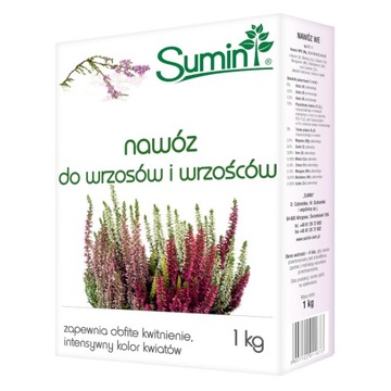 SUMIN NAWÓZ DO WRZOSÓW I WRZOŚCÓW 1 KG