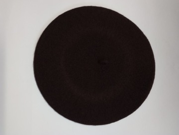 beret brązowy