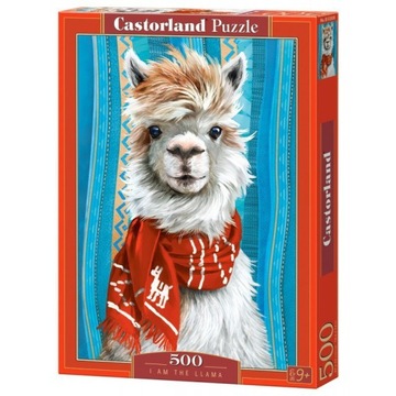 PUZZLE 500 el Alpaka Lama na prezent zwierzę 9+