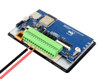 ESP32-S3 LCD 4.3'' Сенсорная панель WiFi BT CAN RS485