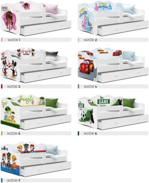 Детская кровать 160х80 с ящиком + матрас НЕЛИ