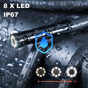 ЭНДОСКОПИЧЕСКАЯ КАМЕРА ДЛЯ ПРОВЕРКИ 5M FULL HD LCD 4,3