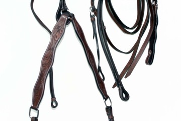 ЗАПАДНАЯ УЗДЕЧКА ИЗ США ПОВОДЬЯ + РАЗМЕР НАГРУДНИКА. Полный