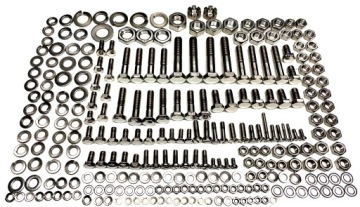 Набор винтов из нержавеющей стали, ПОЛИРОВАННЫЙ WSK 125 M06 64