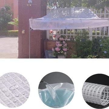 БРЕЗЕНТ БЕЛЫЙ 5х5М 100г ПРОЗРАЧНЫЙ УФ БРОНЯ