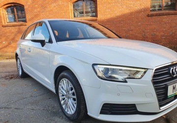 Audi A3 8V Sportback 5d Facelifting 1.4 TFSI COD Ultra 150KM 2017 Audi A3 Sportback FULL LED Nawigacja Serwis GetHelp 1.4 Benzyna, zdjęcie 1