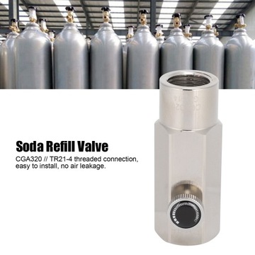 Комплект переходников для заправки баллонов CO2