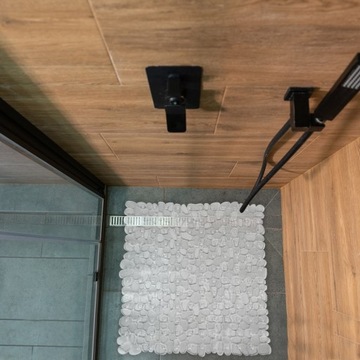 Коврик ANTI-SLIP для квадратной душевой кабины, бесцветный