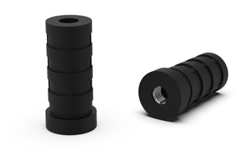 ЗАГЛУШКА С РЕЗЬБОЙ М8 ДЛЯ ТРУБЫ FI28, 4 ШТ.