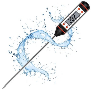 ЦИФРОВОЙ ЭЛЕКТРОННЫЙ СВЕТОДИОДНЫЙ ТЕРМОМЕТР ДЛЯ МЯСНЫХ ВЫПЕЧОК 300°C КУХНЯ