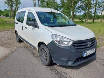 Dacia Dokker Mikrovan 1.6 MPI 84KM 2014 Samochód Dacia Dokker 1.6 MPI MR 12 E5 1.9T, zdjęcie 3