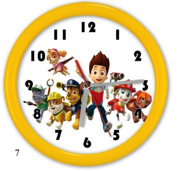 PAW PATROL настенные ЧАСЫ для детей PL