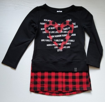 Bluza- tunika dziewczęca All For Kids r.104/110