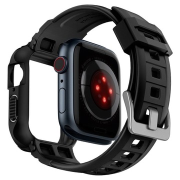 SPIGEN RUGGED ARMOR «PRO» для Apple Watch 9/8/7 45 мм, SE 2022/SE/6/5/4 44 мм
