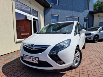Opel Zafira C Tourer 1.4 Turbo ECOTEC 140KM 2016 Opel Zafira 1.4 Turbo Benzyna Kamera Grzane Fotele, zdjęcie 2