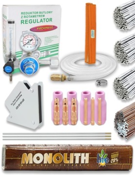 ИНВЕРТОРНЫЙ СВАРОЧНЫЙ АППАРАТ JET TIG II 200-S ACDC SPOT PULSE MMA KIT