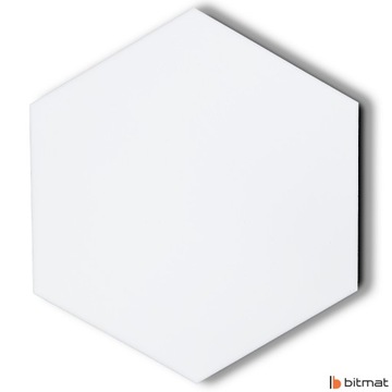 Акустический поглотитель стеновых панелей белый гладкий акустика шестигранник 2см 4см