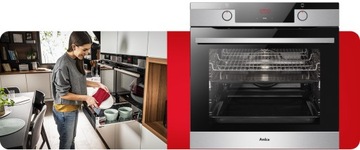Amica ED 37617X X-TYPE STEAM Паровая духовка из нержавеющей стали