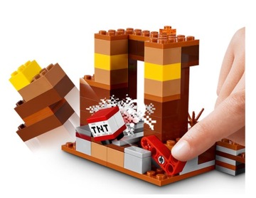 LEGO Klocki Minecraft Punkt handlowy Maincraft