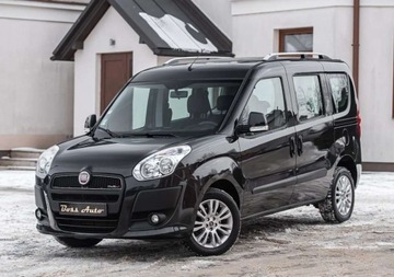 Fiat Doblo III Van 1.6 Multijet 16v 105KM 2011 Fiat Doblo 1.6D 105KM Climatron Alu Relingi Hak Serwis Gwarancjia 1.6, zdjęcie 5