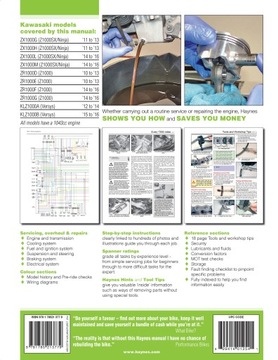 КАК Отремонтировать МОТОЦИКЛ KAWASAKI ZX 1000 SX 1043 куб.см (2011-2016 гг.)? ОПИСАНИЕ