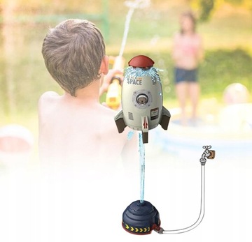 Летний ракетный спринклерный игрушечный лифт давления