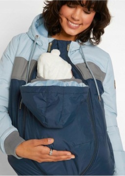 42 KURTKA PRZEJŚCIOWA Z WKŁADKĄ NIEMOWLĘCĄ Bonprix