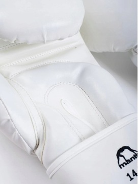 MANTO IMPACT БОКСЕРСКИЕ ПЕРЧАТКИ БЕЛЫЕ, 16 УНЦИЙ