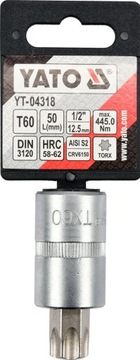 КЛЮЧ TORX 1/2