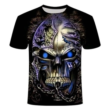 MROCZNA KOSZULKA MĘSKA 3D T-SHIRT TRANSFORMERS 3XL