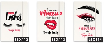 Блокнот Блокнот А5 Белый ДЛЯ СТИЛИСТА ПО РЕСНИЦАМ ИМЯ Модель