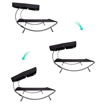 САДОВЫЙ СТУЛ СТУЛ БОЛЬШОЙ САДОВЫЙ СТУЛ С ОПОРОЙ 2-местная КРОВАТЬ СЕРЫЙ ГАМАК