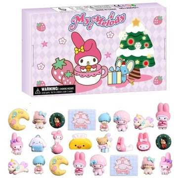 ДЕТСКИЙ ПРИШЕСТВЕННЫЙ КАЛЕНДАРЬ 24 SQUISHY SQU