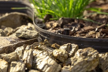 Набор бордюров для газона BORDER ANCHORS 20м 6см