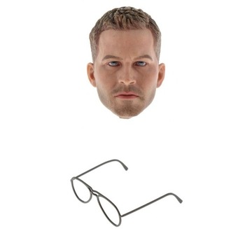 1:6 Mans Head rzeźba z ramką rządu na
