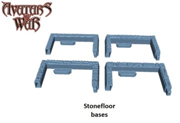 Модульные адаптеры (10 комплектов) для оснований 25х25мм -> 30х30мм.