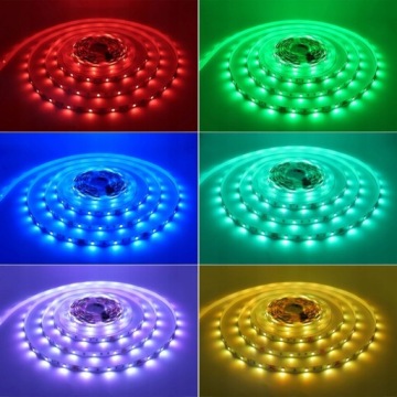 НАБОР BLUETOOTH 10M 600 RGB СВЕТОДИОДНАЯ ЛЕНТА ЦВЕТНАЯ С ПУЛЬТОМ ДИСТАНЦИОННОГО УПРАВЛЕНИЯ Водонепроницаемый РЕМЕНЬ