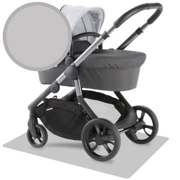 Коврики для детских колясок 100х70 см, защита пола.