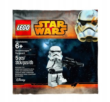 LEGO 5002938 Штурмовик-сержант из «Звездных войн», НОВЫЙ