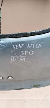SEAT ALTEA 5P0 04-09 VÍKO KUFRU KRYT KUFRU ZADNÍ